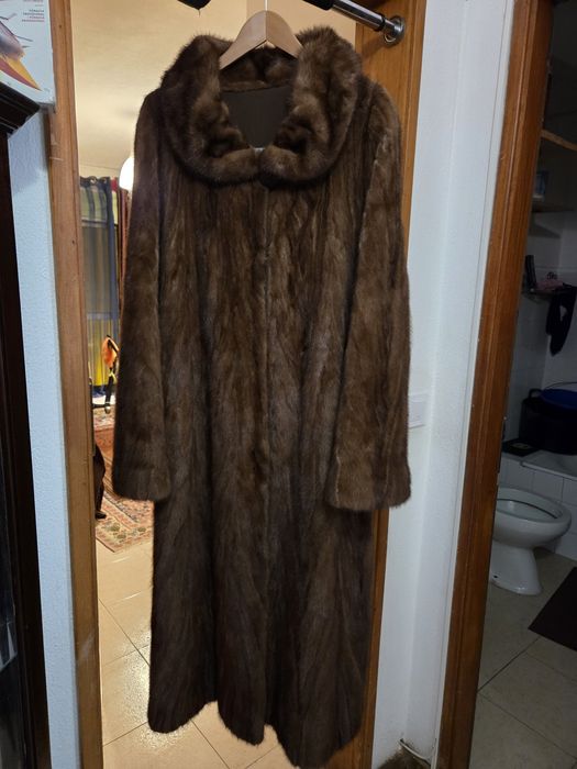 Casaco Vison Genuíno