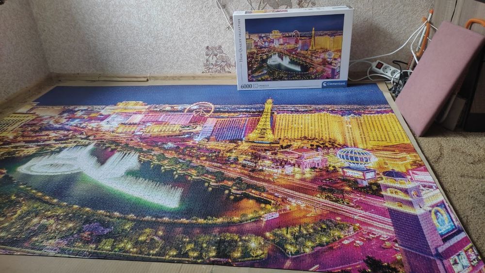 Пазл Clementoni Las Vegas 6000 елементів