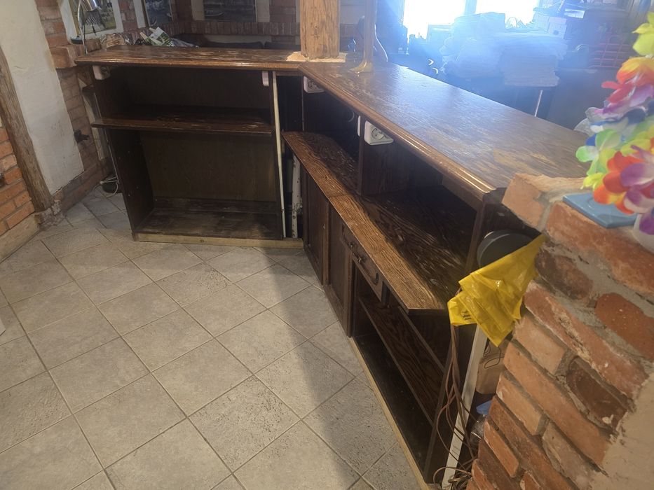 Bufet Bar Lada  lite drewno dąb