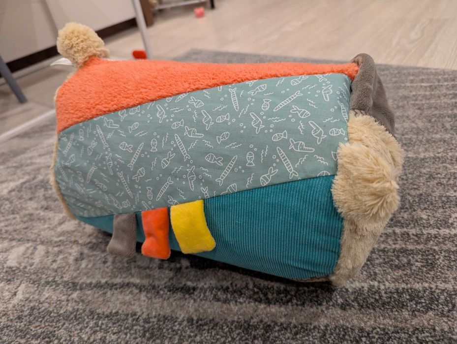 wałek edukacyjny rolka do raczkowania FEHN miś