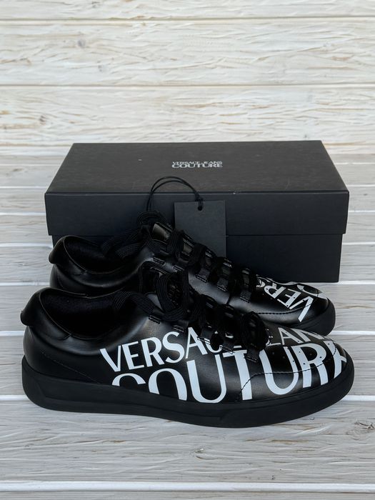 Кросівки нові чоловічі versace jeans couture 42р! Кросовки черные 42р!