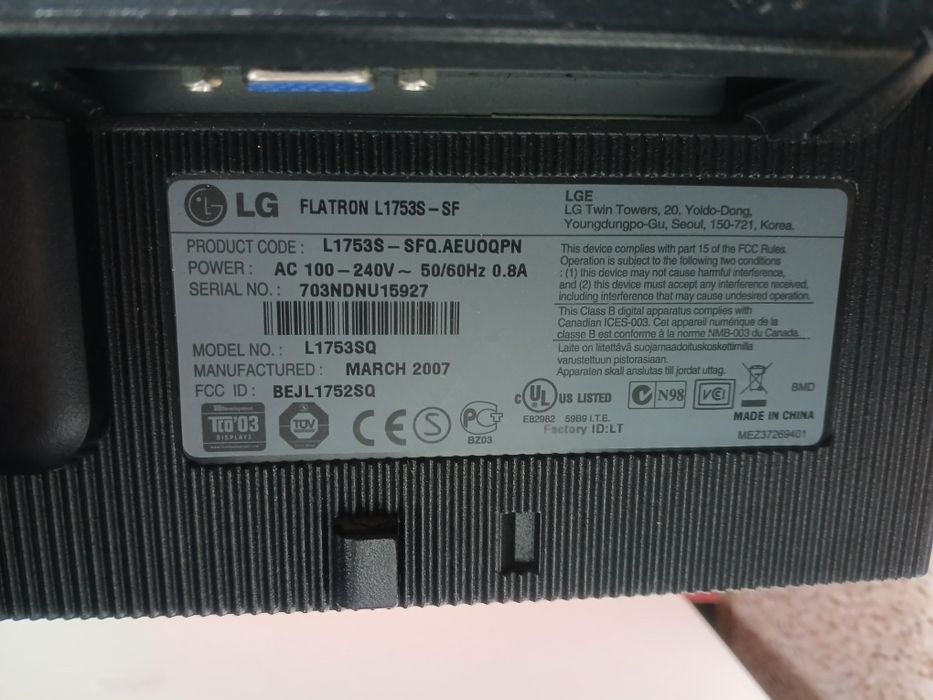 Monitores LG usados