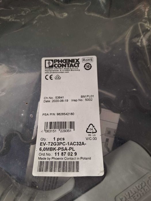 Cabo de carga novo universal carros electricos