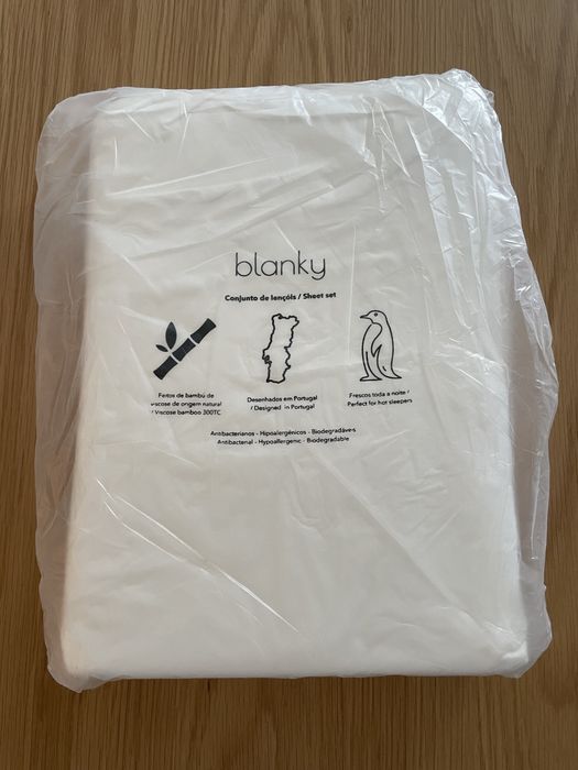 Conjunto Lencois + fronhas Blanky brancos - NOVOS