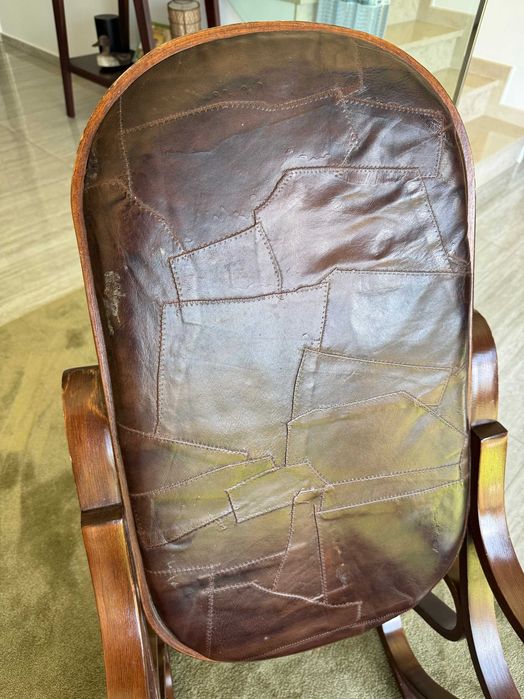 70s design Italian bentwood rocking chair