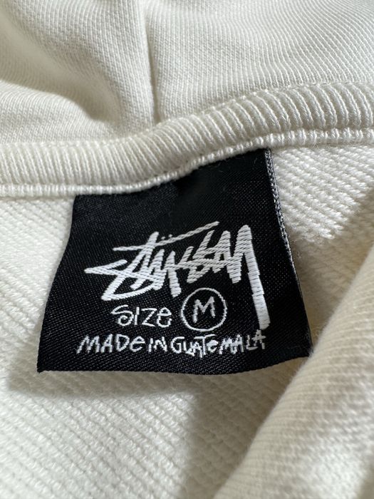 Sweat Branca Básica da Stussy Tamanho M
