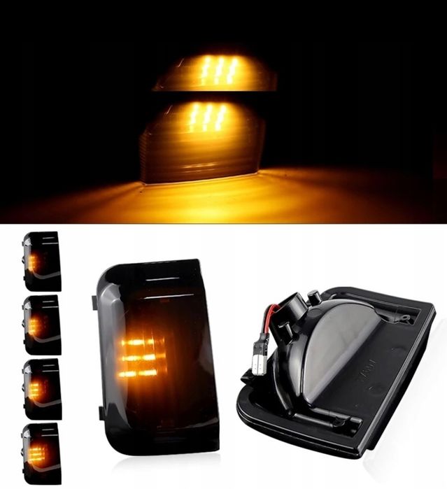 Kierunkowskazy dynamiczne Ducato Jumper Boxer Movano w lusterko Led