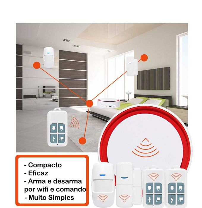 Wireless Wi-Fi Home Intrusion Alarm System for Android and iOS64575440800259121