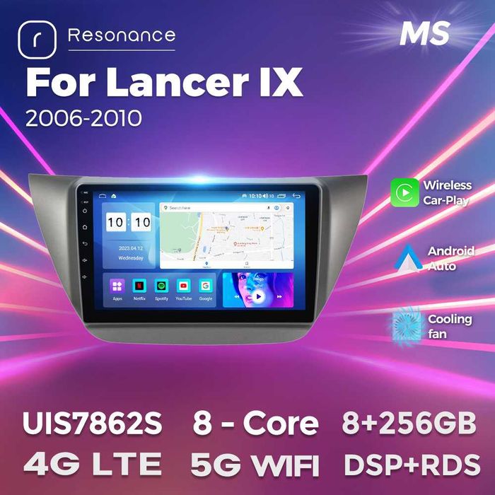 Штатна магнітола Mitsubishi Lancer IX Android gps навігація Митсубисі