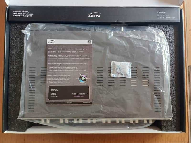 Pré- Amplificador Audient ASP880