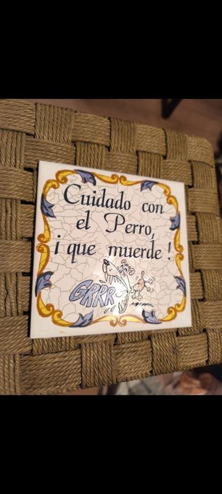 Conjunto Azulejo falante espanhol