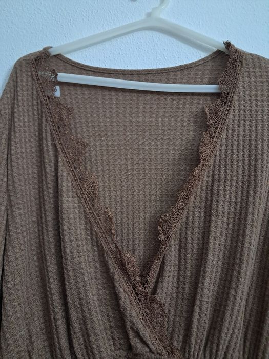 Vestido castanho