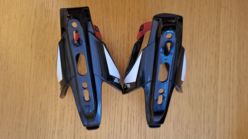 Koszyk na bidon Elite Custom Race czerwony używane