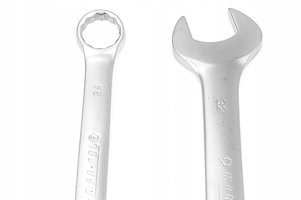 Zestaw Kluczy Płasko Oczkowych Płaskich 6-32 Klip