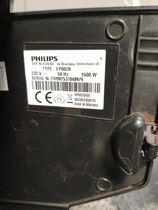 Philips EP0820 Automática –  Descalcificada e Pronta a Usar