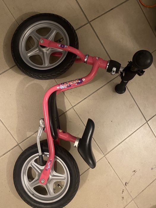 Rowerek biegówka Puky różowy