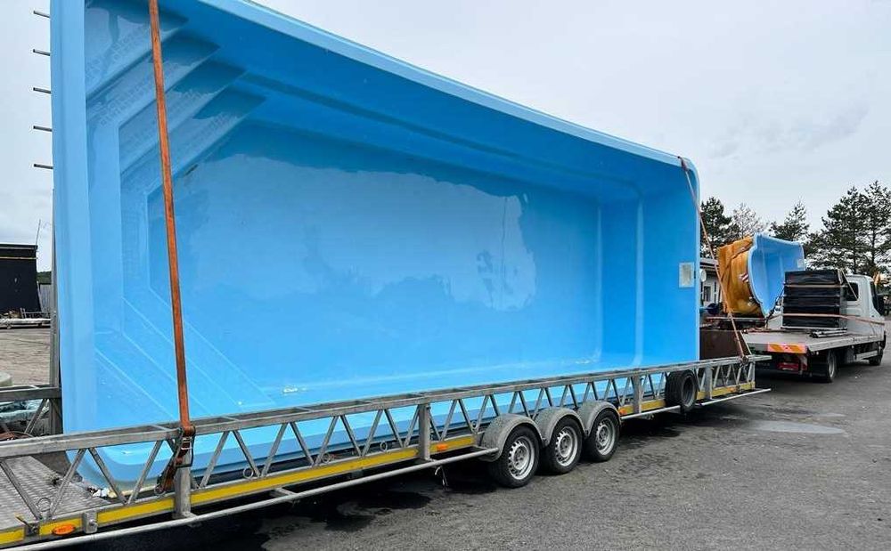 Basen gotowy poliestrowy Royal 8,40 x 3,20 ogrodowy ! niecka Producent