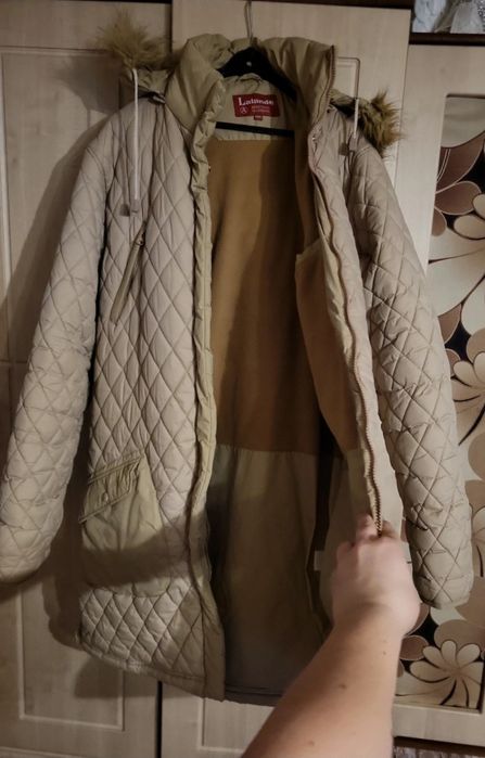 Kurtka płaszcz kaptur