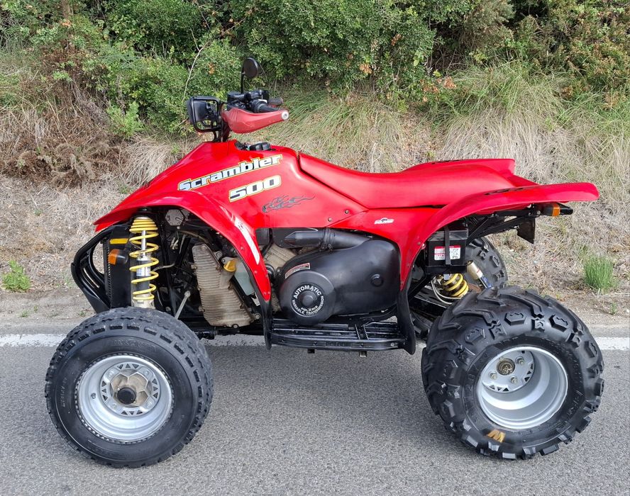 Moto 4 Polaris Scrambler 500 matricula