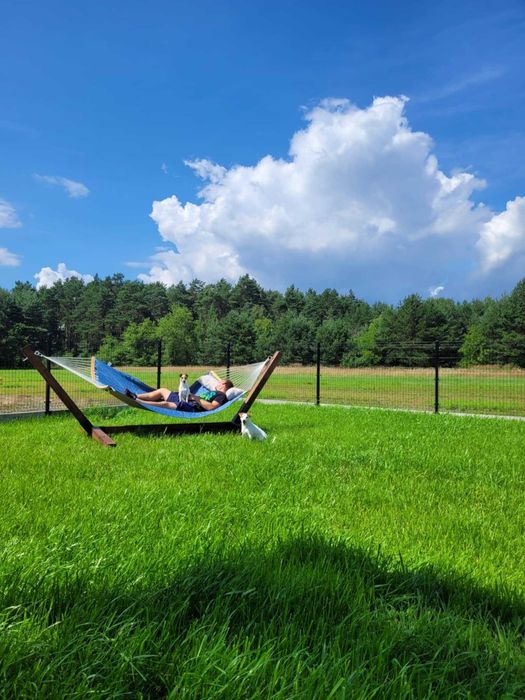 Domki Echo lasu, Zwierzyniec,  Roztocze, balia z jacuzzi, sauna