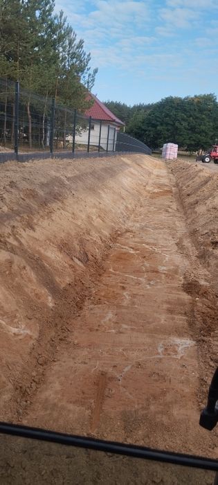 Przyłącza wodno-kanalizacyjne, usługi minikoparką