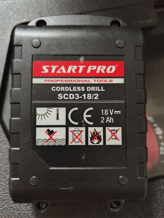 Шуруповерт Аккумуляторный START PRO