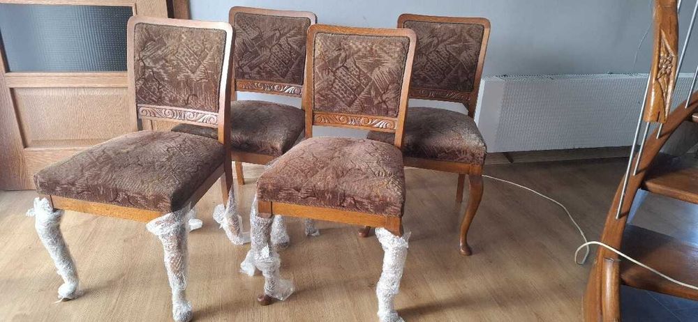 Dębowe krzesła 2szt-250 zł