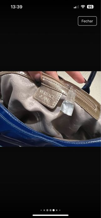 Mala versace jeans azulão