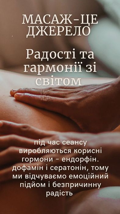 Професійний масаж.Депіляція.