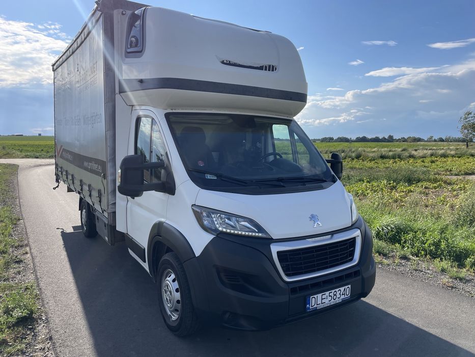Peugeot boxer 2018 rok zabudowa 10ep firanka