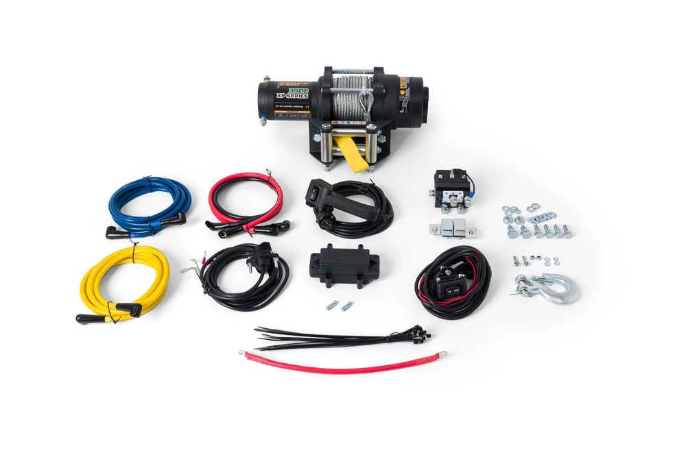 Wyciągarka K3500XP 12V lina stalowa przełożenie 140:1 IP68