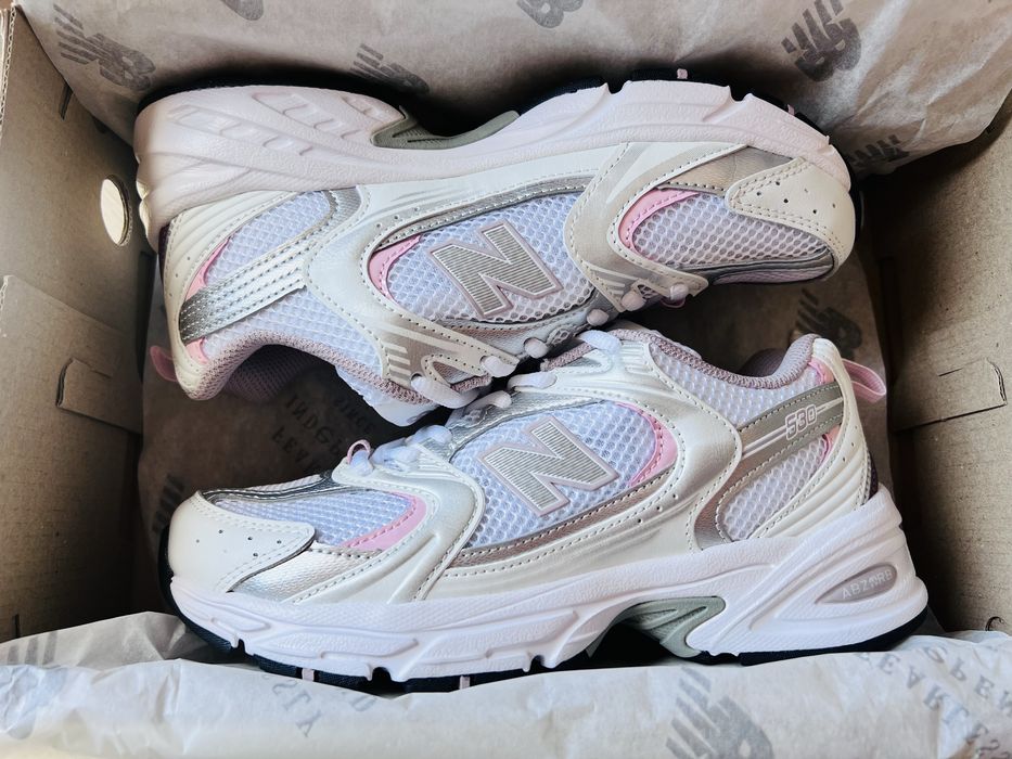 Кросівки жіночі New balance 530 White Silver Pink