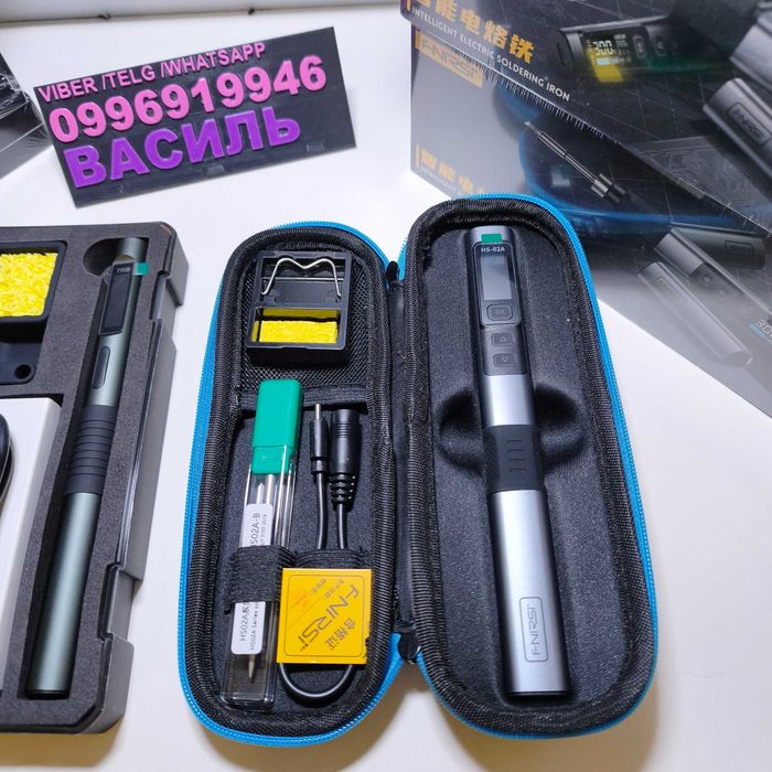 Alientek T 90 B  PD 140W  Розумний паяльник FNIRSI HS - 02 A - B Запаковані!