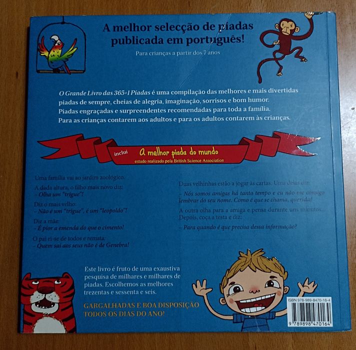 "O Grande Livro das 365+1 piadas"