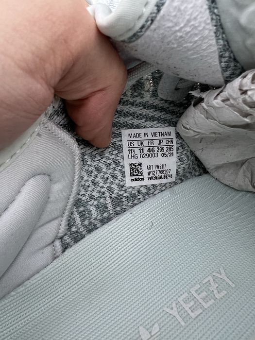 Adidas Yeezy Boost 350 V2 Cloud White Reflective sneakersy niskie 46