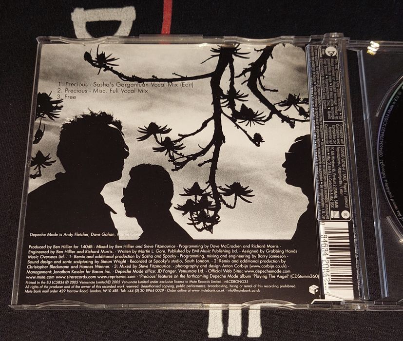 Depeche Mode Precious ( 3 tracks ) CD 2005