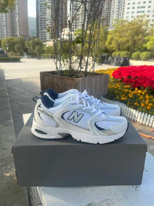 New Balance 530 White Silver Navy  Rozmiar 42