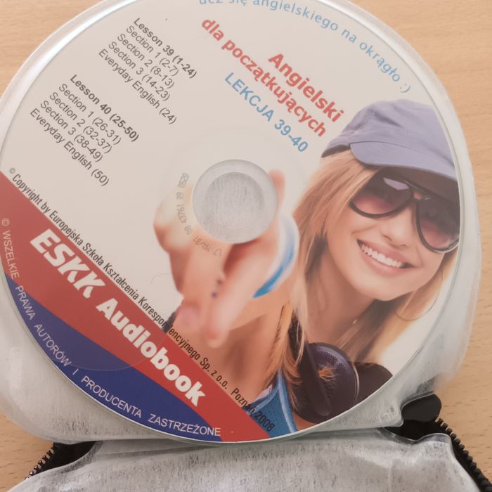 ESKK angielski dla początkujących audiobook 1-40 Kołobrzeg • OLX.pl