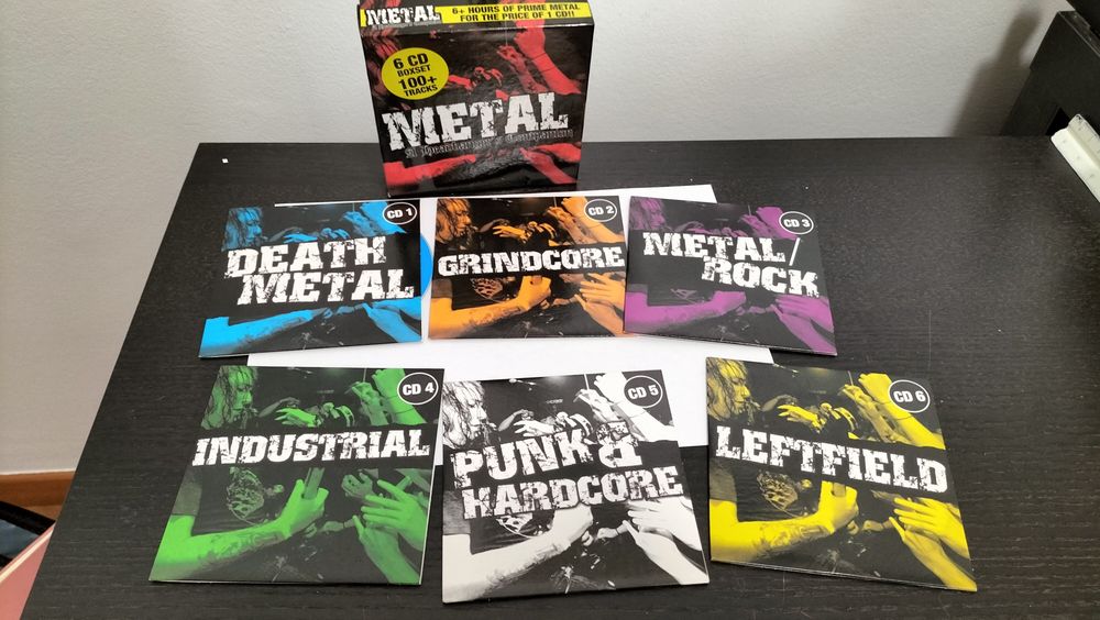 Box CD. 6 discos. Heavy metal. Rock
