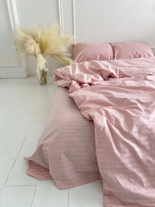 Комплект постільної білизни страйп-сатин