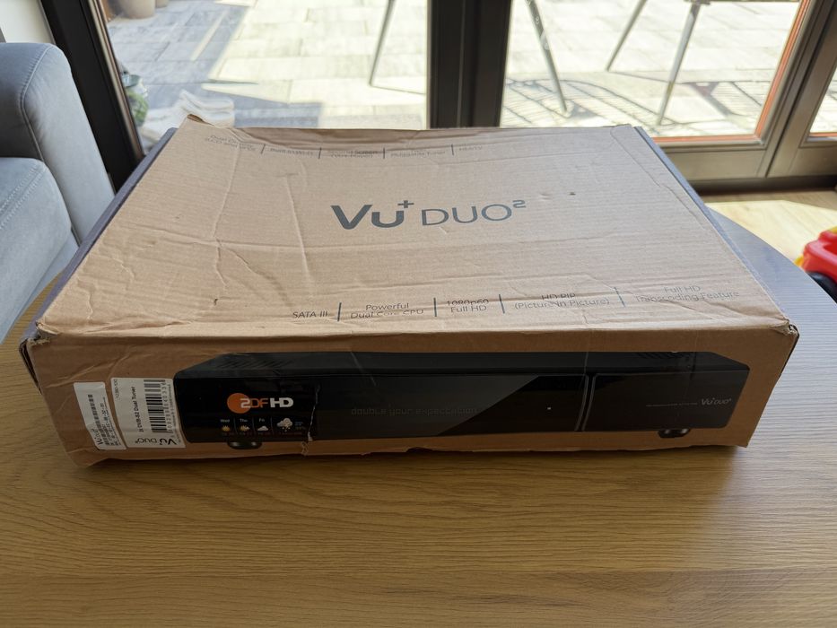 Dekoder vu+ duo2 2xDVB-S2 dual tuner - używany, sprawny.