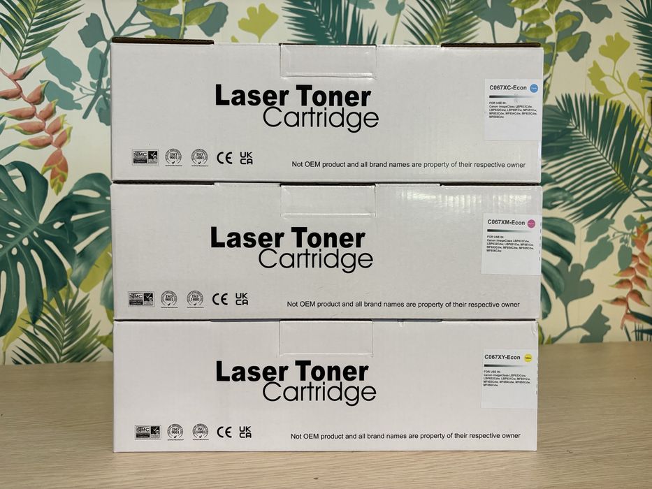 Zestaw tonerów do drukarek Canon - C067XY