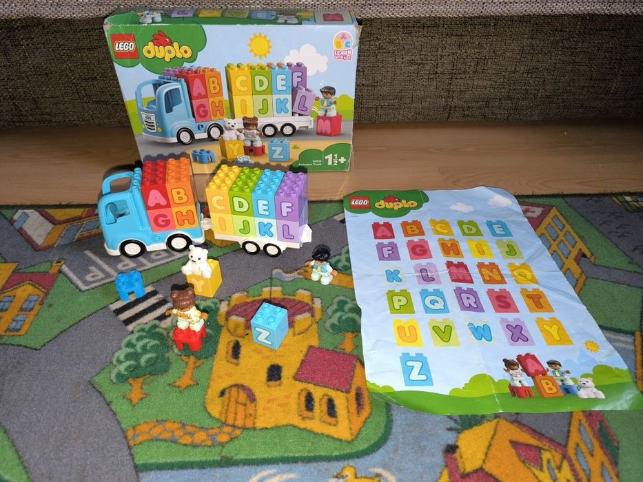 Lego Duplo 10915 Ciężarówka z alfabetem Samochód