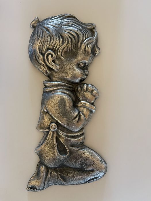 Anjo da guarda em estanho o par ou em separado