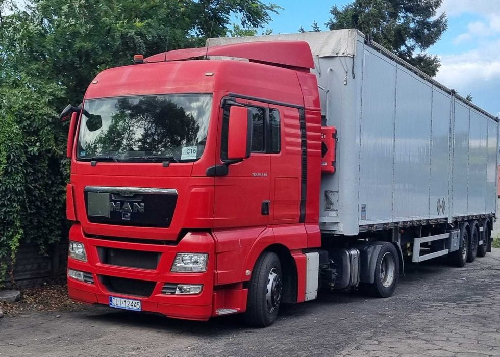 MAN TGX, 2013r, Euro 5, low deck, mega, hydraulika, zamiana na hakowca