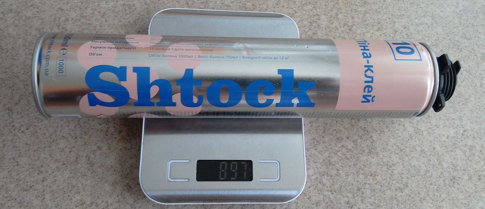 Пена-клей Шток (Shtock) №10 (750мл) под пистолет.