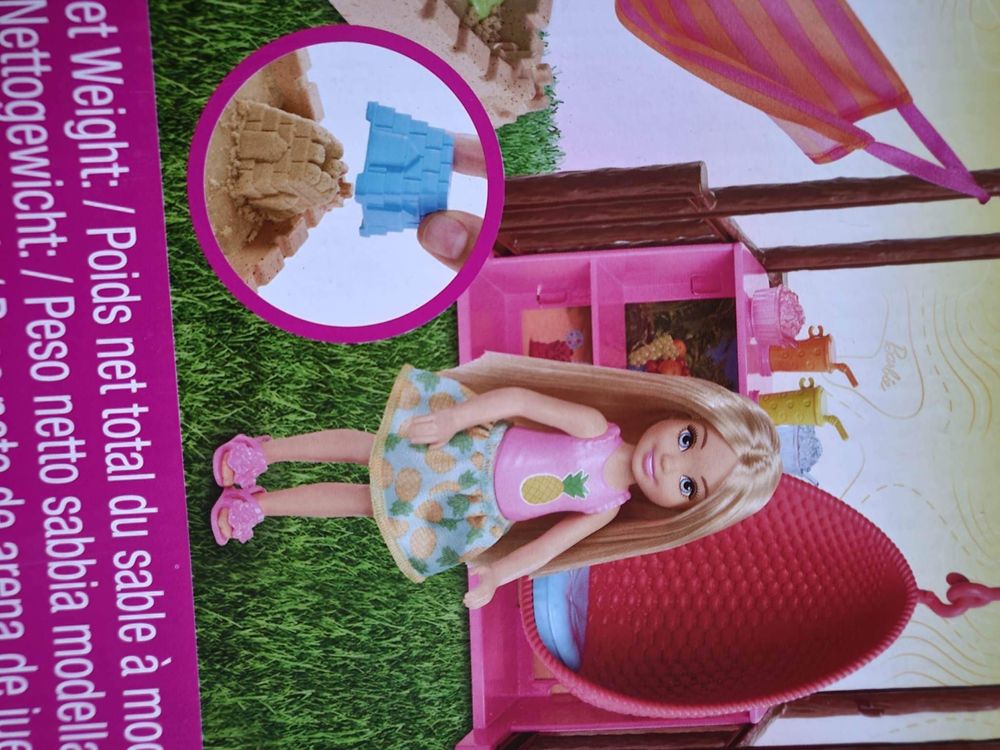 Barbie Chelsea Tiki Hut piaskownica Nowe Warszawa Targowek OLX.pl