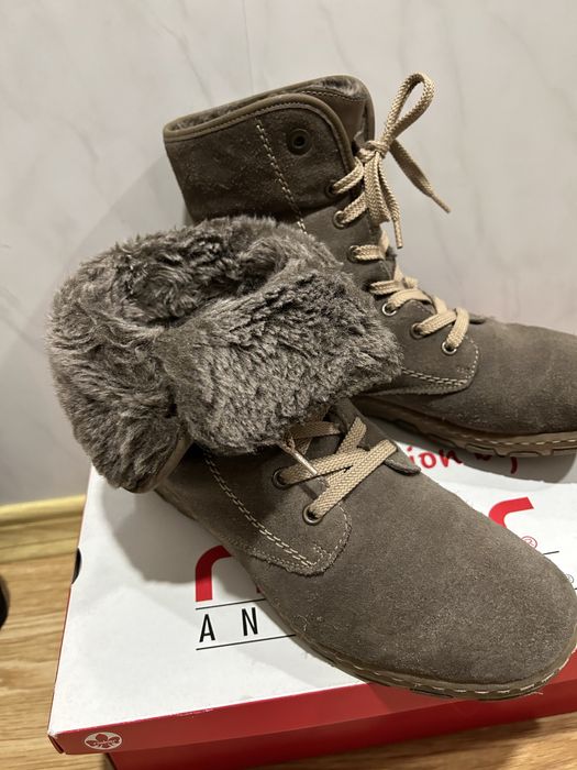 Черевики зимові .Замш натуральний .