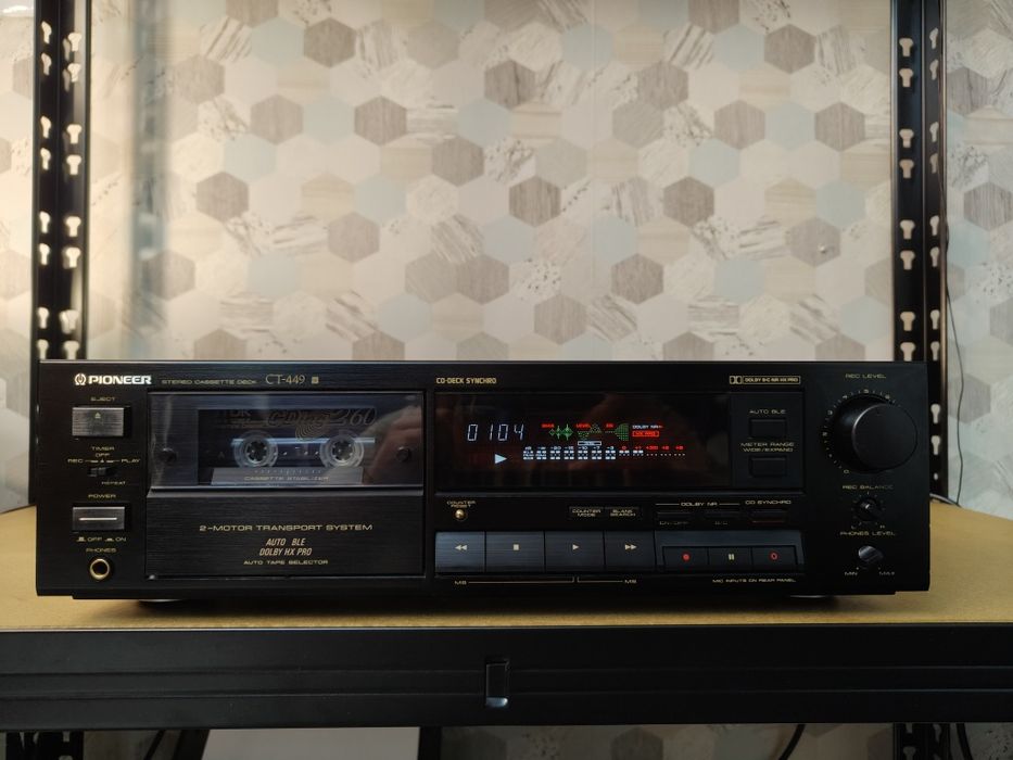 Magnetofon kasetowy Pioneer CT-449