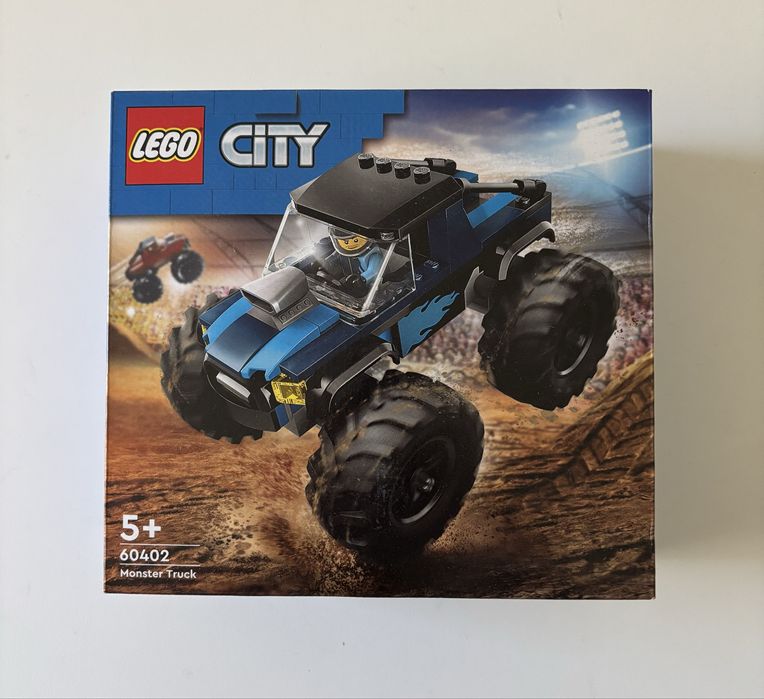 LEGO 60402 City - Niebieski monster truck klocki nowe oryginalne